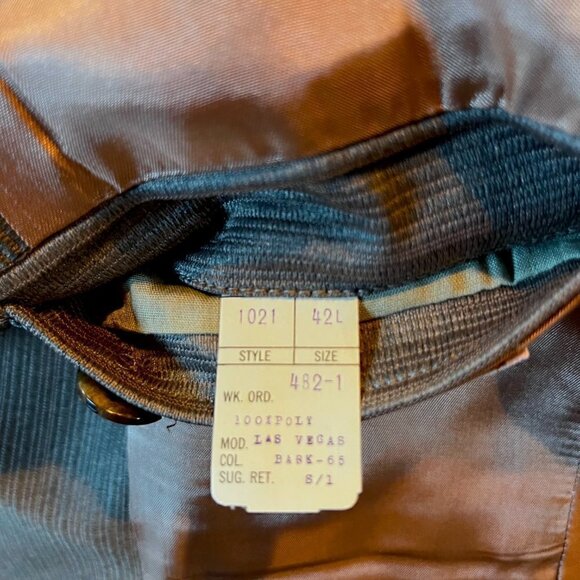 Vintage Tailored Western Wear by Lasso Las Vegas Sport Coat- NWOT -Size 42 Long - Picture 11 of 11